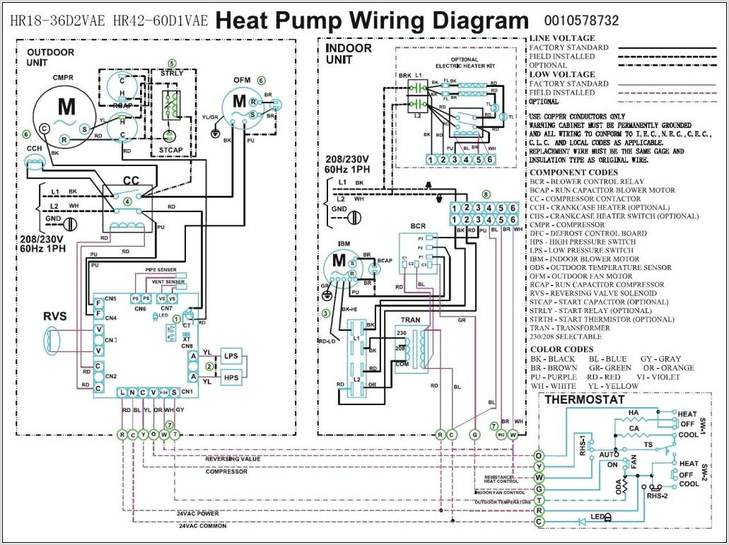 Trane Heat Pump Diagram