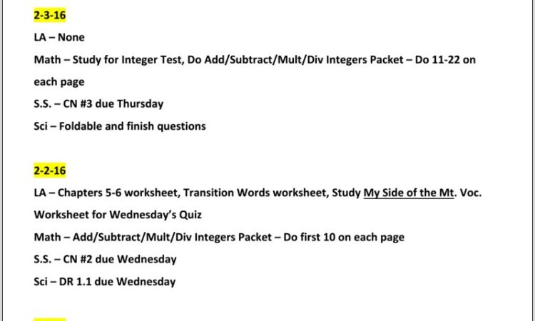 Transition Words Worksheet Grade 6