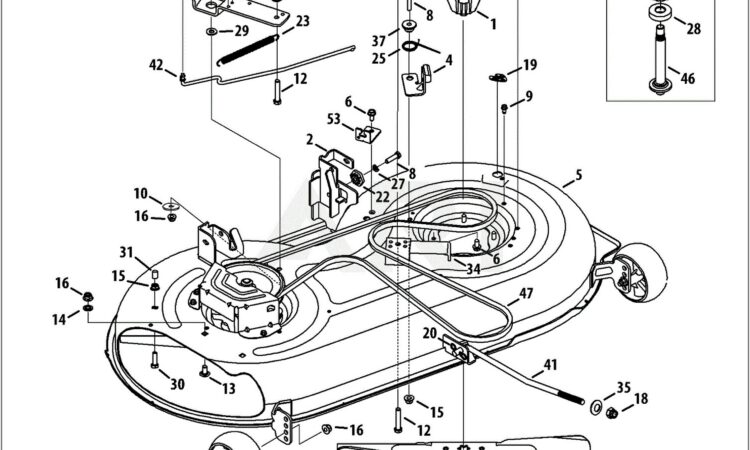 Troy Bilt Drive Belt Diagram