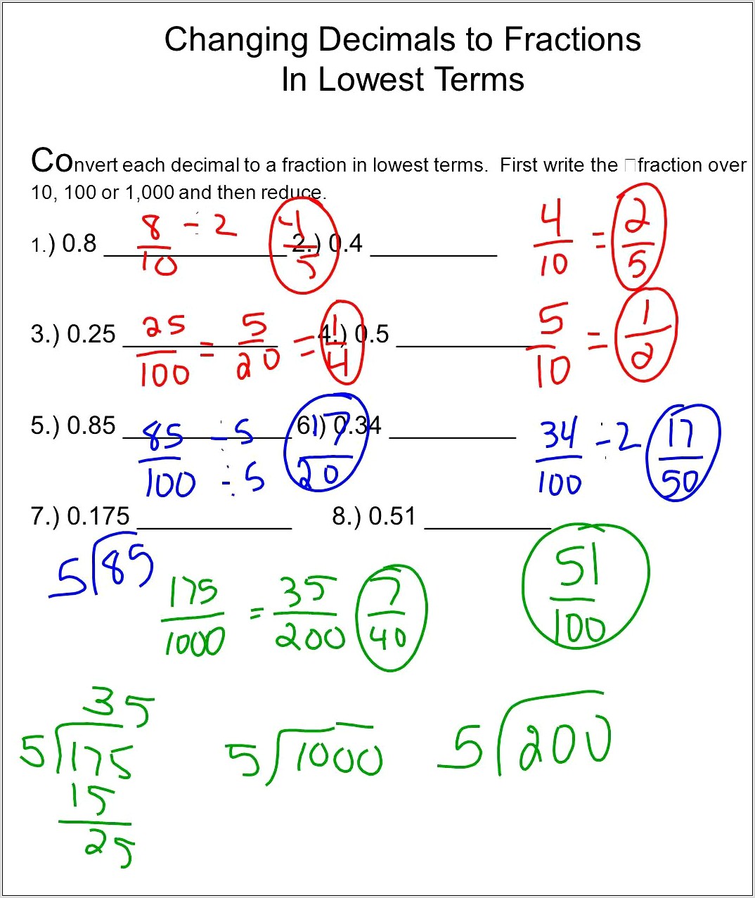 Turn Improper Fraction To Mixed Number Worksheet