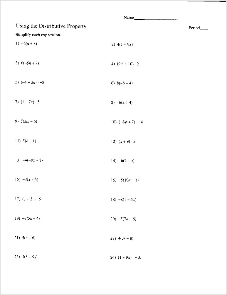 Two Step Word Equations Worksheet