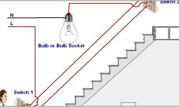 Two Way Electrical Switch Wiring Diagram