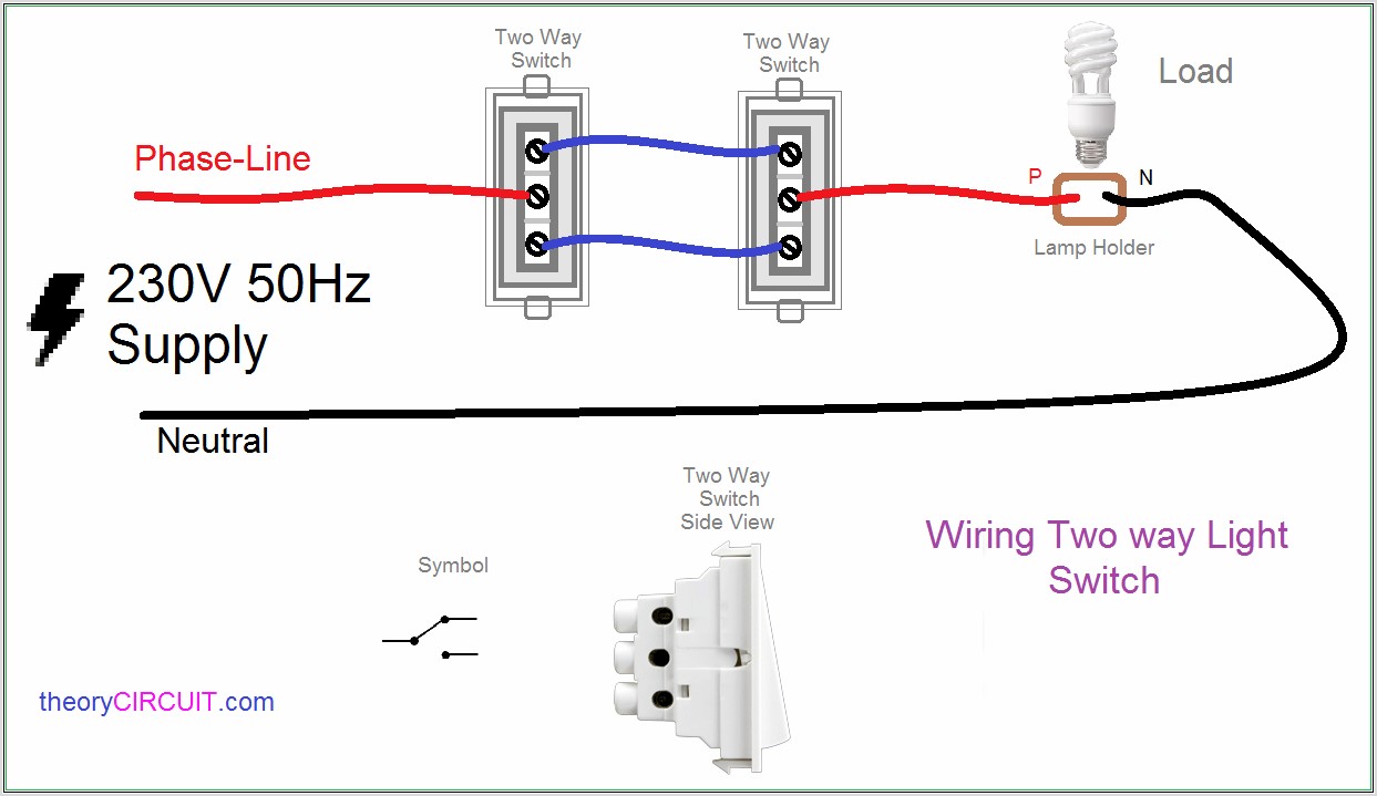 Two Way Switch Wiring Diagram Pdf