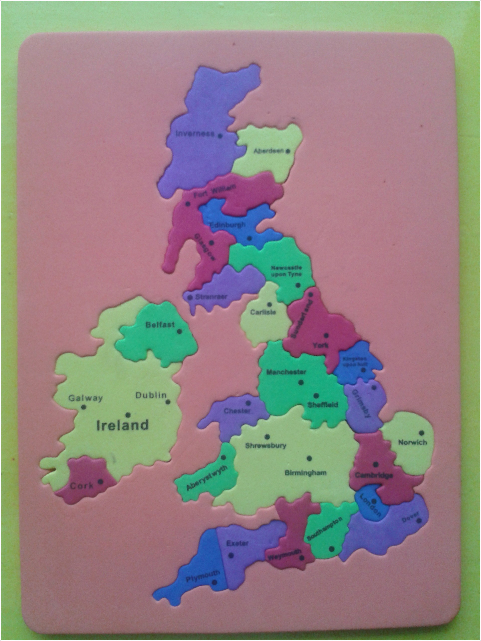 Uk Map Worksheet Ks1