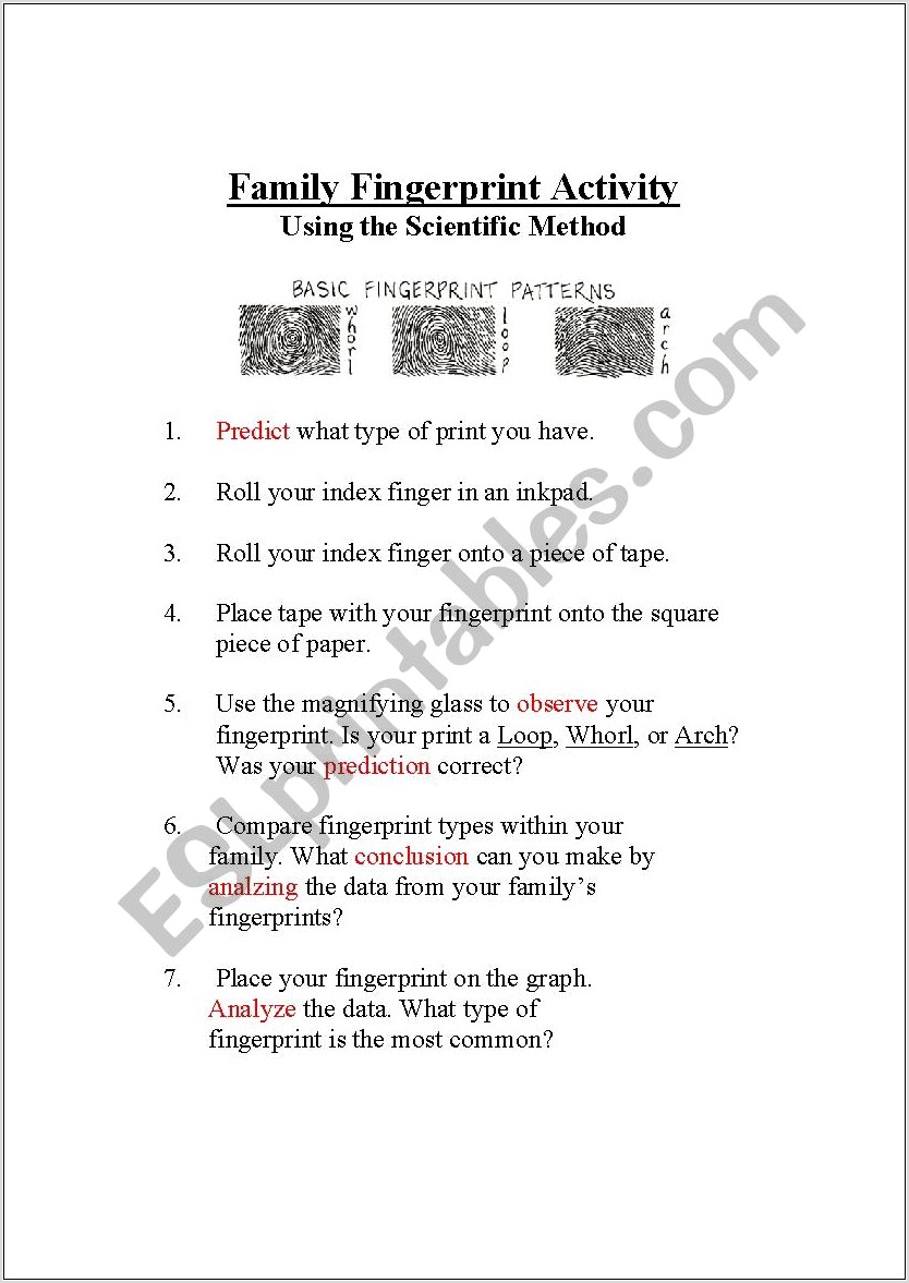 Using Scientific Method Worksheet