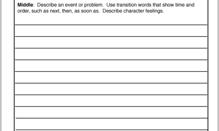 Using Transition Words Writing Worksheet