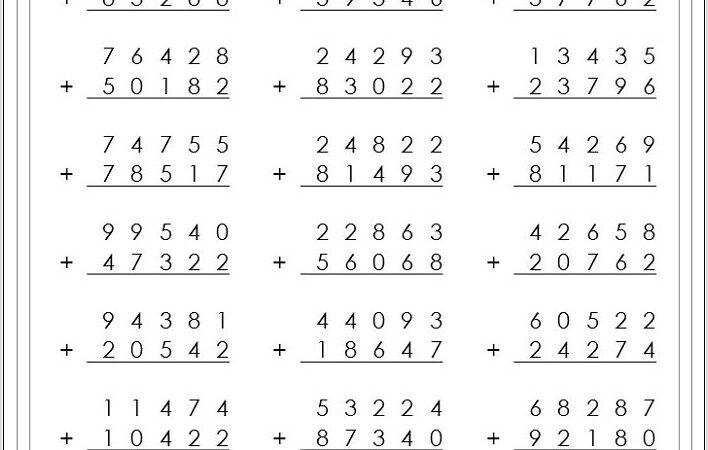 Va 8th Grade Math Worksheets