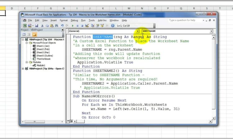 Vba Rename Worksheet From Value In Cell