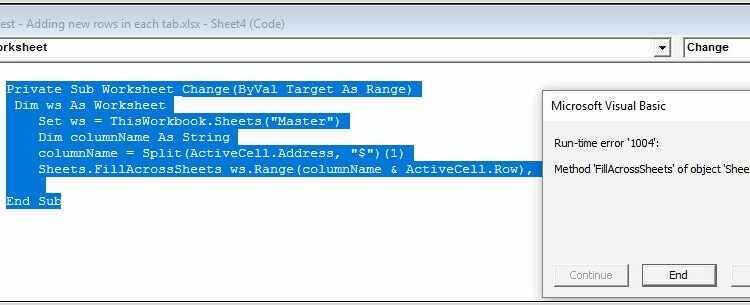 Vba With Current Worksheet