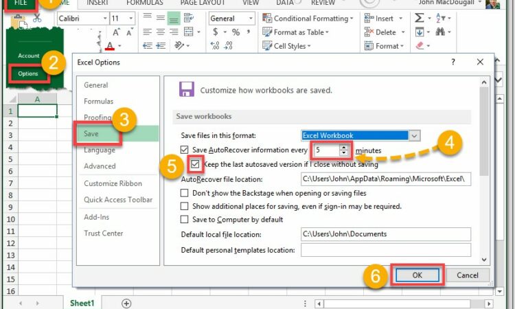 Vba Workbook Save Options