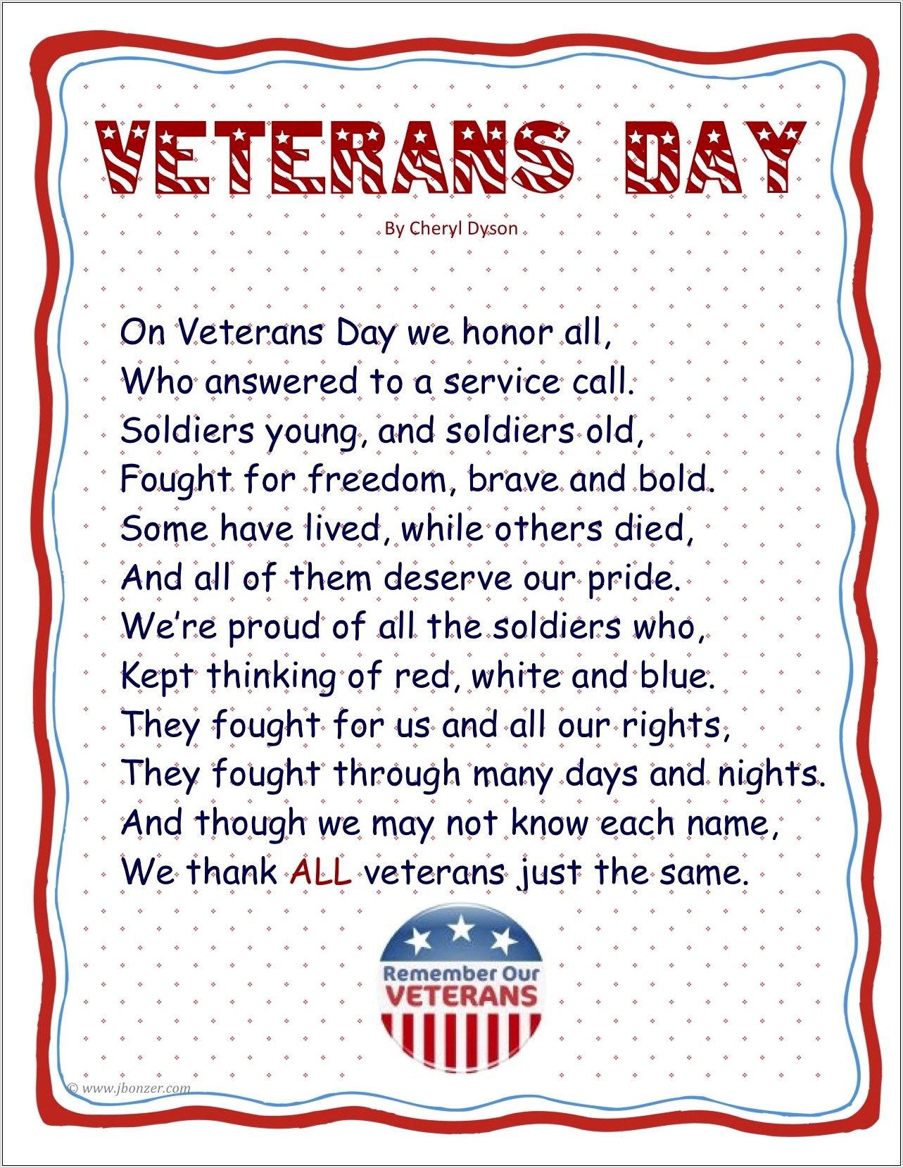 Veterans Day 2nd Grade Lesson Plans