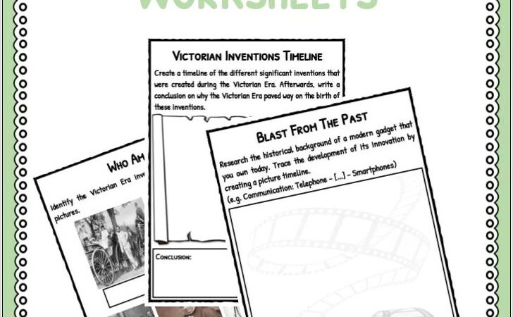 Victorian School Worksheet Ks2