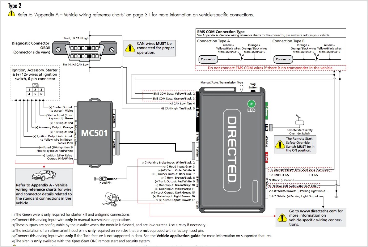 Viper 4606v Wiring Diagram