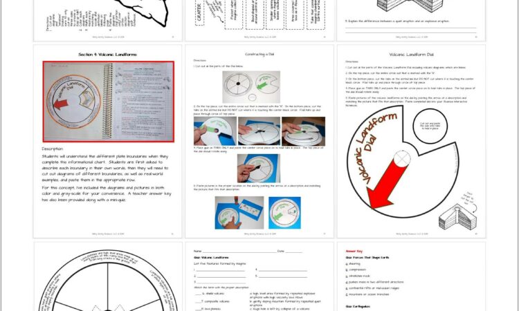 Volcanoes And Plate Tectonics Worksheet