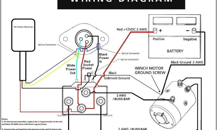 Warn M12000 Winch Wiring Diagram