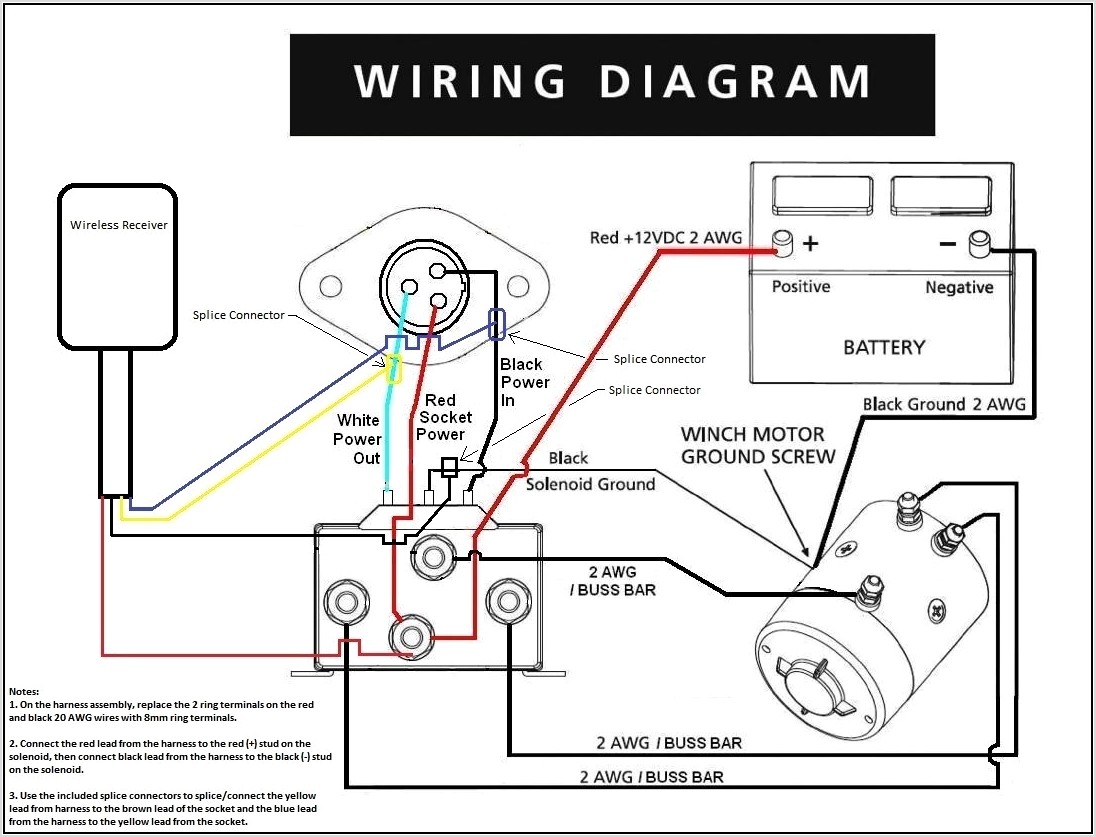 Warn M12000 Winch Wiring Diagram