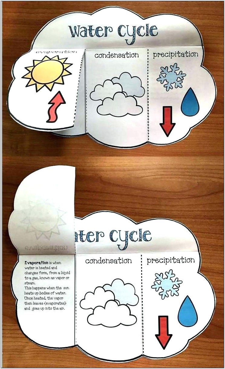 Water Cycle Worksheet For 3rd Grade