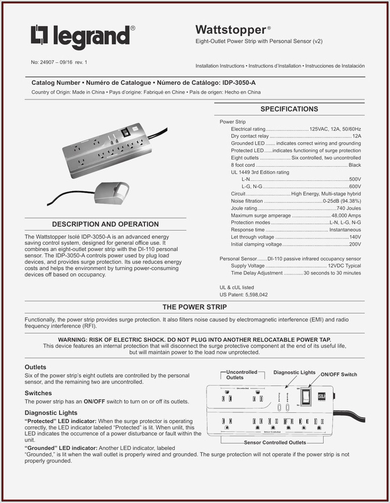 Wattstopper Dw 200 Wiring Diagram