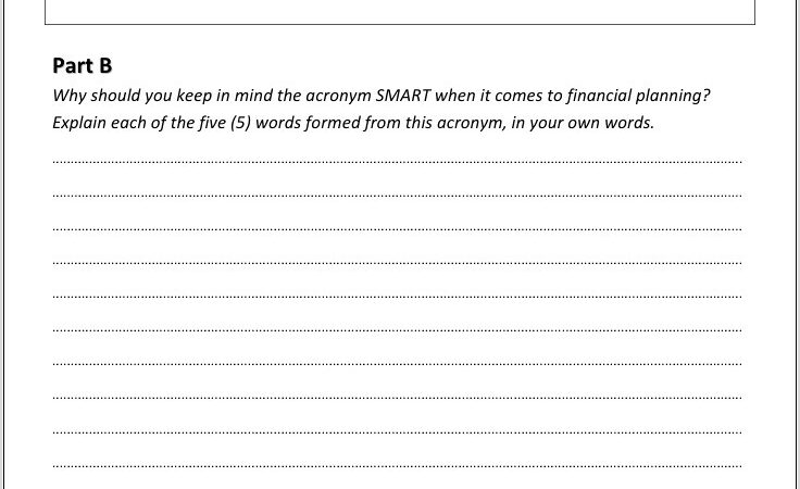 What Is Budget Worksheet