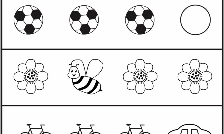 What Is Different Preschool Worksheet