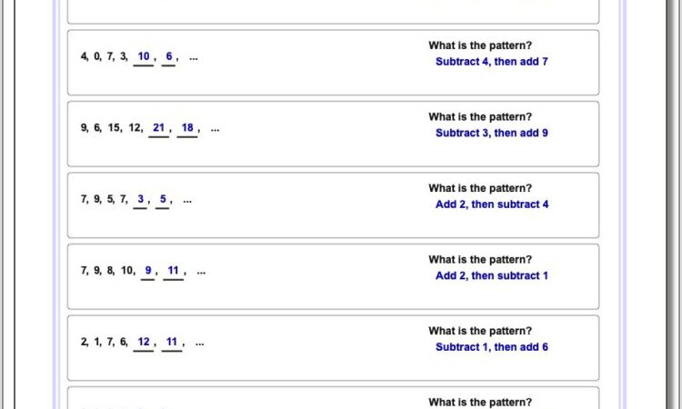 Whole Number Worksheets For Stage 2