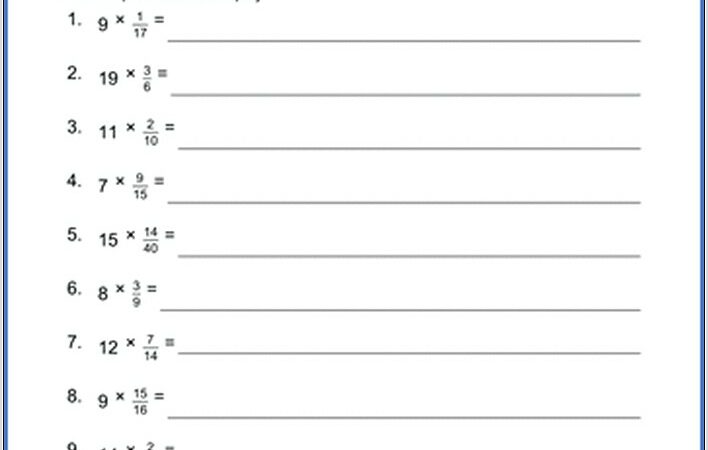 Whole Numbers Worksheet Grade 6