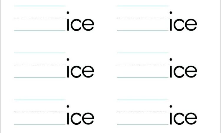 Word Families Worksheet Pdf