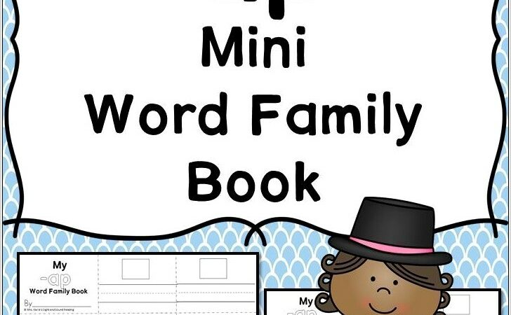 Word Families Worksheets Ap