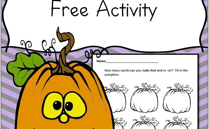 Word Family Worksheet Free