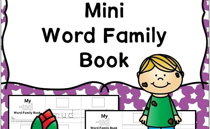 Word Family Worksheets Preschool