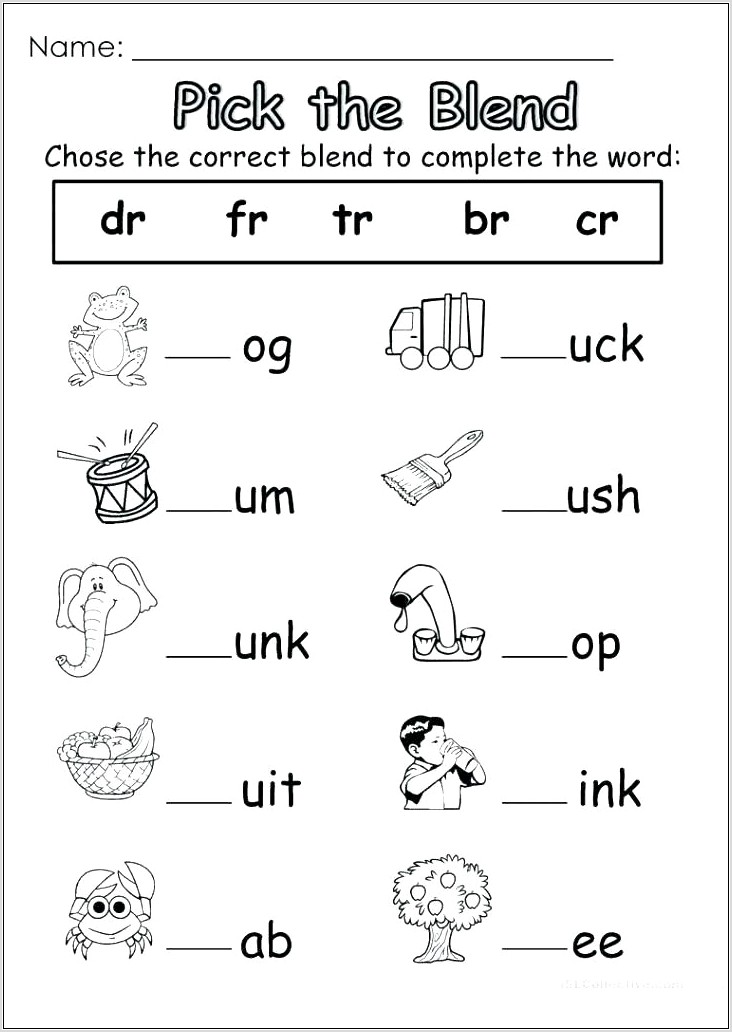 Word Family Worksheets Uck