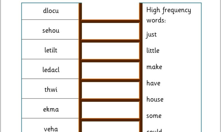 Word Ladder Worksheet Pdf