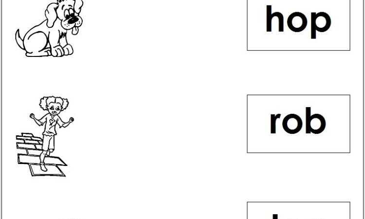 Word Matching Worksheets Free