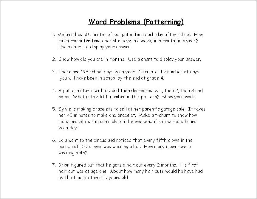 Word Problems Simple Interest Worksheet