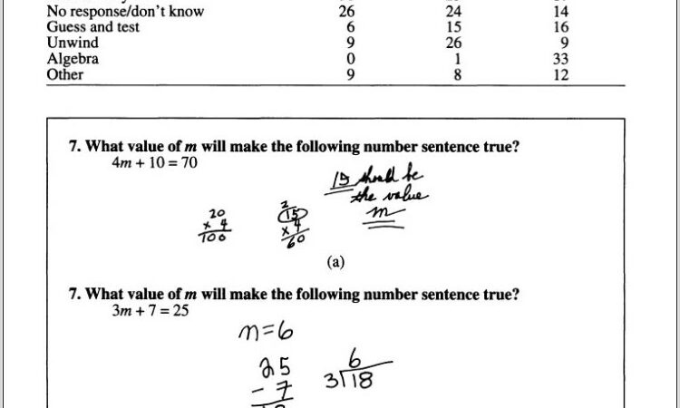 Word Problems Solving Equations Worksheet