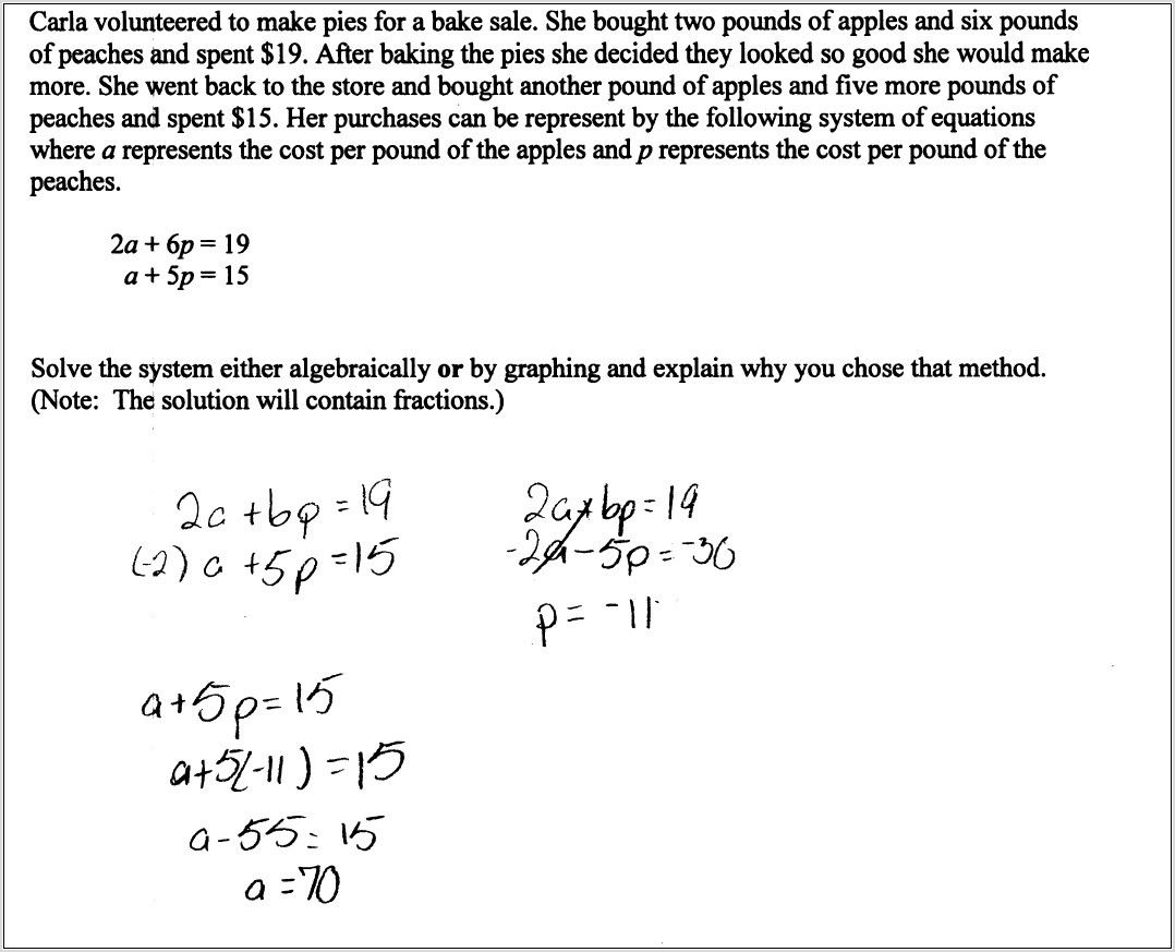 Word Problems To Equations Worksheet
