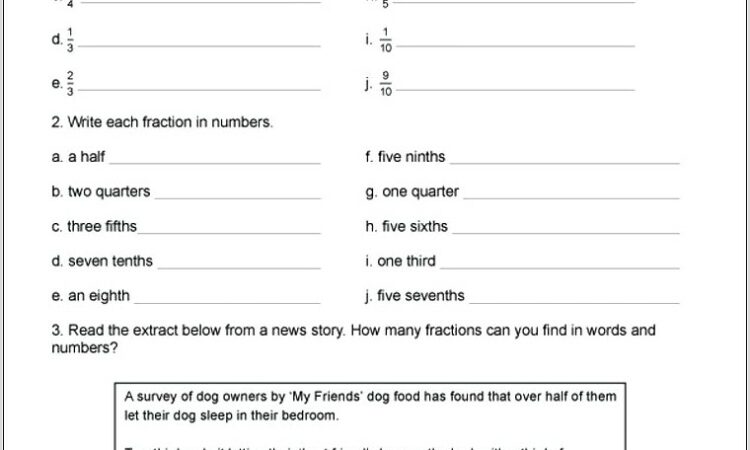 Word Problems Worksheet Year 3