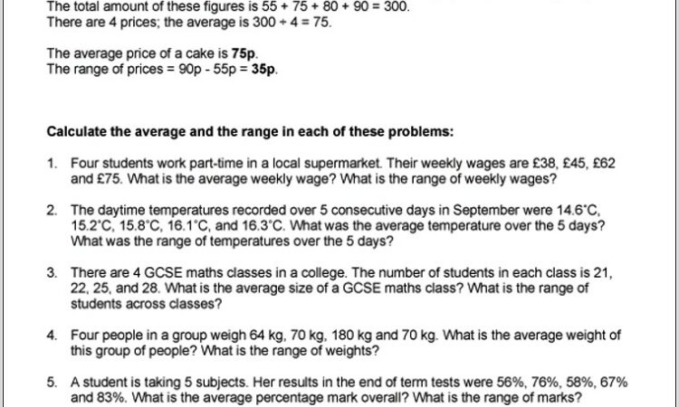 Word Problems Worksheets With Decimals