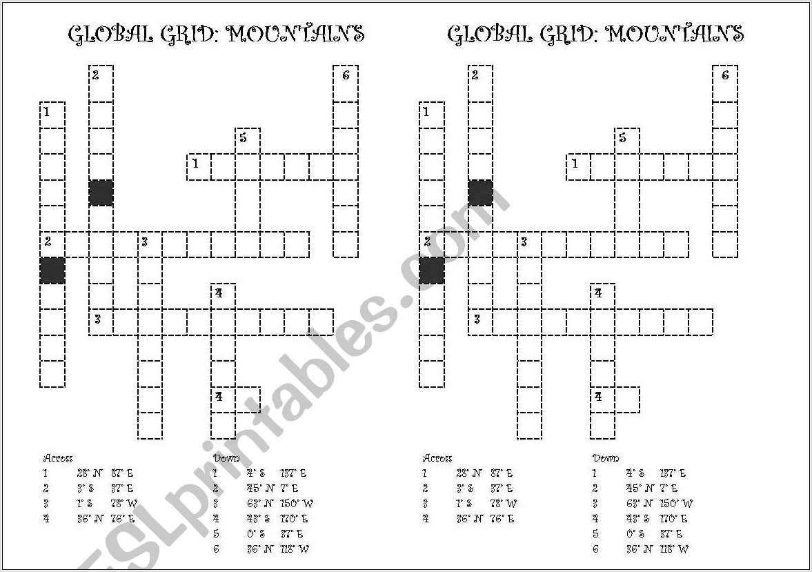 Worksheet 7e Word Search Puzzle