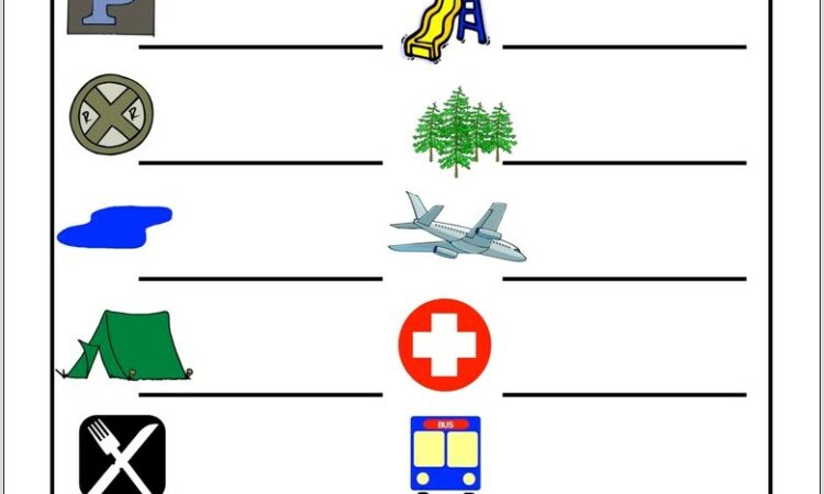 Worksheet About Map Symbols