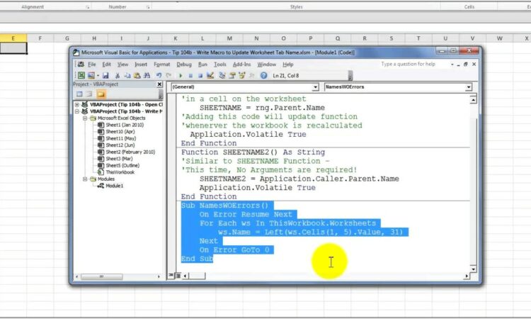 Worksheet Activate In Vba