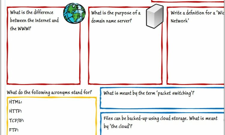 Worksheet Activity Binary Numbers