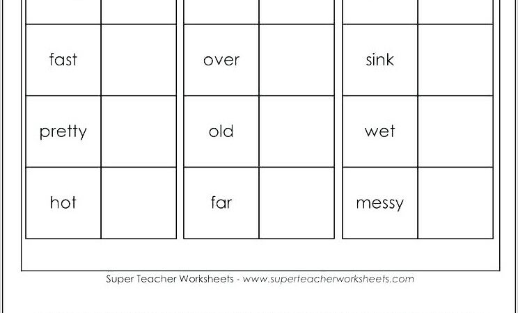 Worksheet Antonyms Second Grade