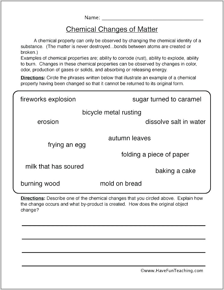 Worksheet For Class 5 Science