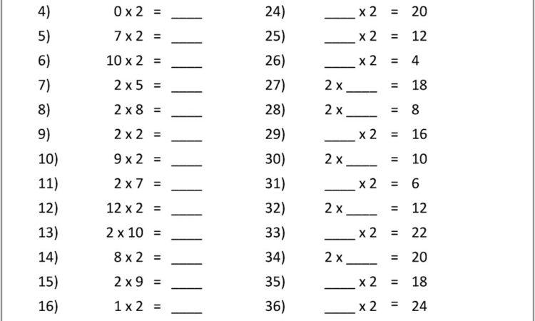 Worksheet For Dodging Numbers