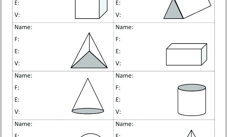 Worksheet For Grade 5 Geometry