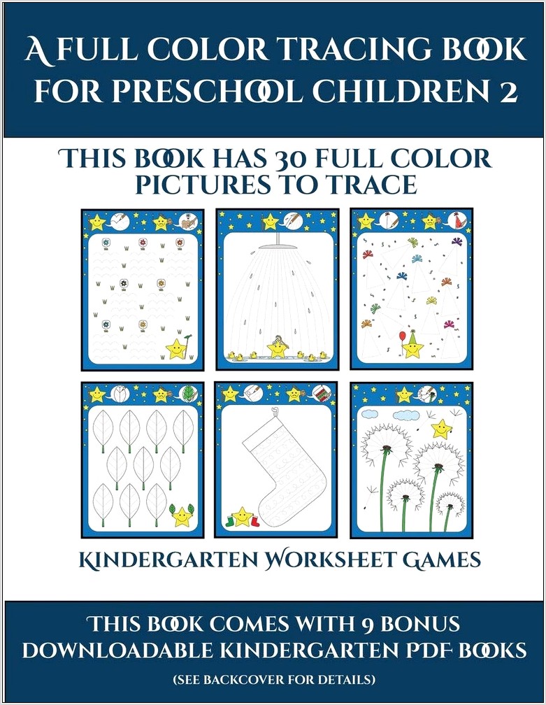 Worksheet For Kindergarten 2