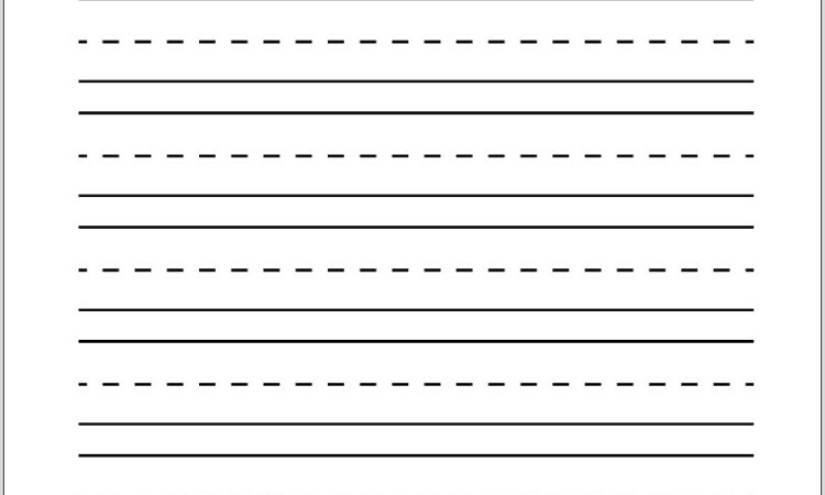 Worksheet For Kindergarten Writing