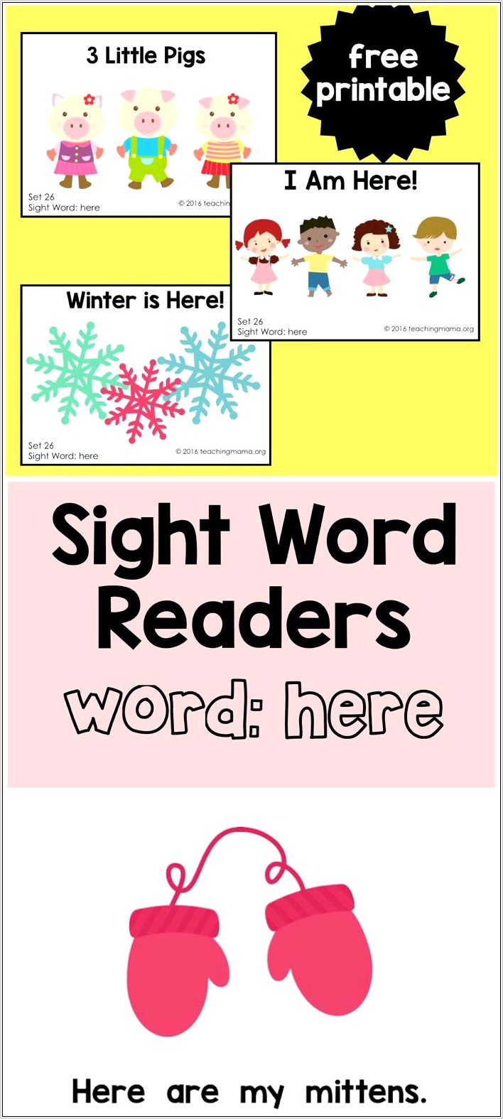 Worksheet For Sight Word My