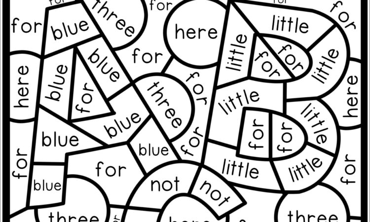 Worksheet In English For Preschool